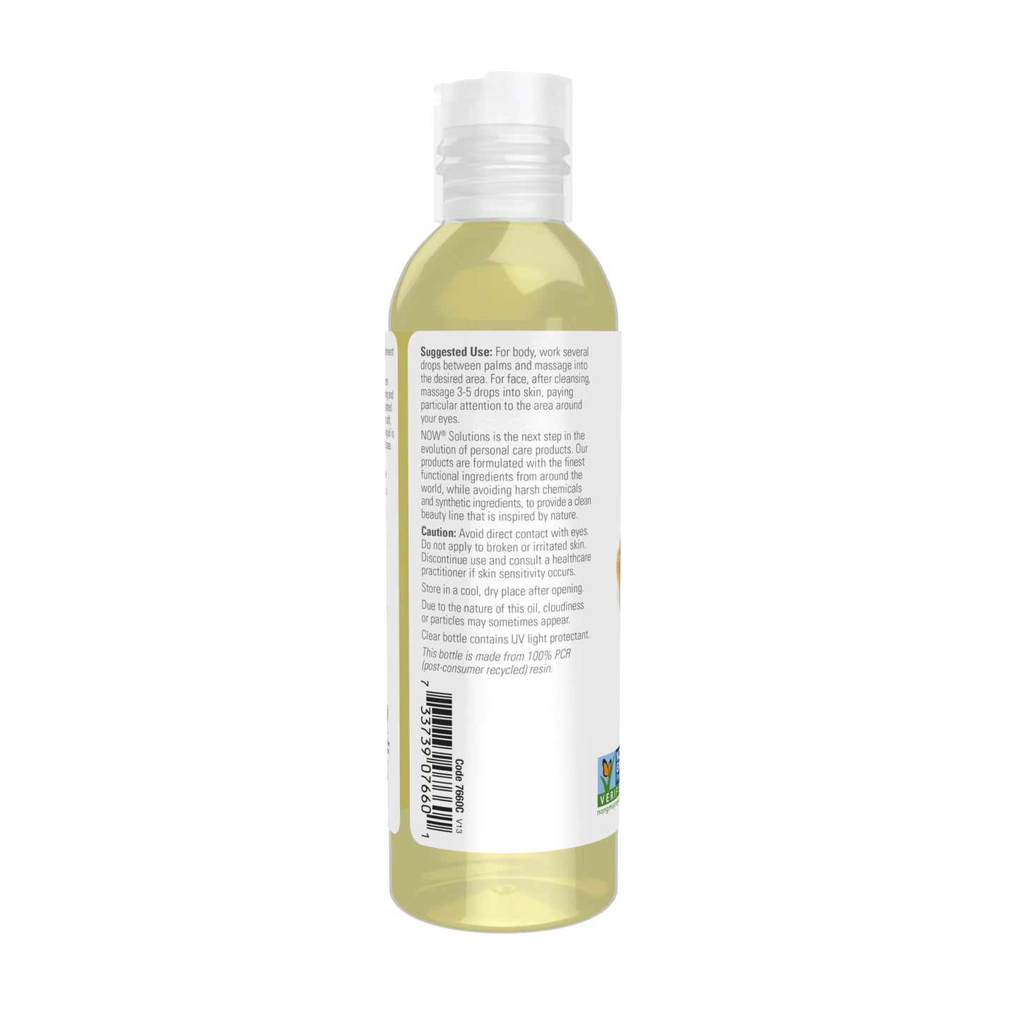NOW Foods Solutions, Sweet Almond Oil, 100% Pure Moisturizing Oil, Promotes Healthy-Looking Skin, Unscented , 4-Ounce