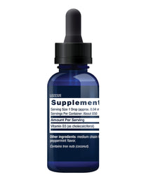 Life Extension Liquid Vitamin D3 (Mint), 50 mcg (2000 IU), Immune System Support, Bone Health, Whole-Body Health, Tasty Peppermint Flavor, Gluten Free, Non-GMO, 29.57 ml