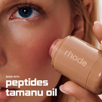 Rhode Pocket Blush, Buildable Hydrating Cream Blush, Tan Line - Pinky Tan
