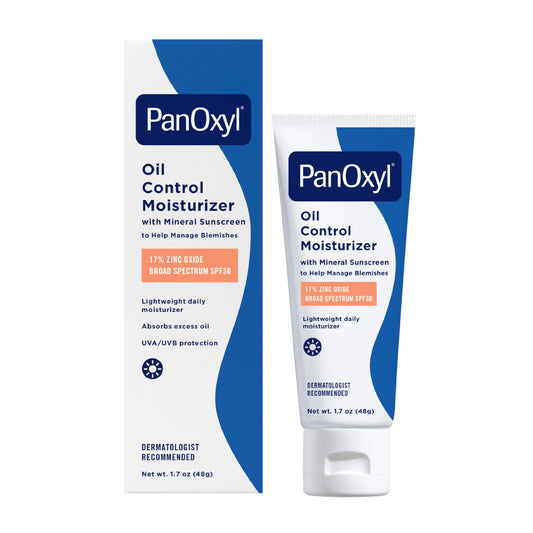 PanOxyl Oil Control Moisturizer, 17% Zinc Oxide, SPF 30, 1.7 oz