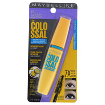 Maybelline Volum' Express The Colossal Waterproof Mascara, Volumizing, Thickening, Clump-Free Make Up Formula, Classic Black, 1 Count