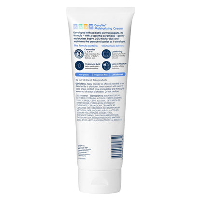 CeraVe Baby Cream, Moisturizer with Ceramides, Fragrance-Free, 8oz