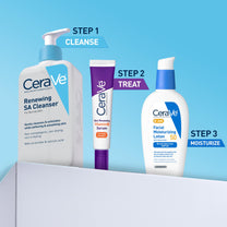 CeraVe Renewing Salicylic Acid Cleanser, BHA Exfoliating Face Wash, 16oz