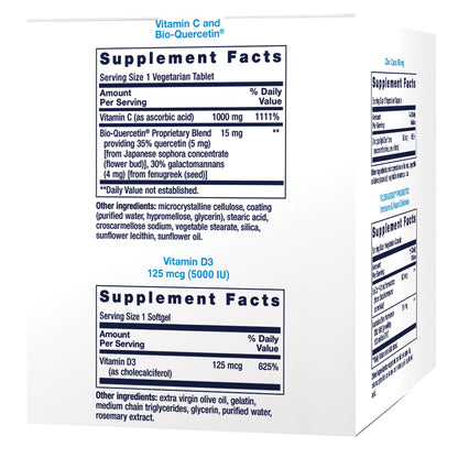 Life Extension - Immune Packs with Vitamin C & D, Zinc and Probiotic (30 Packs)