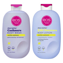eos Shea Better Body Lotion+ Body Wash, Vanilla Cashmere