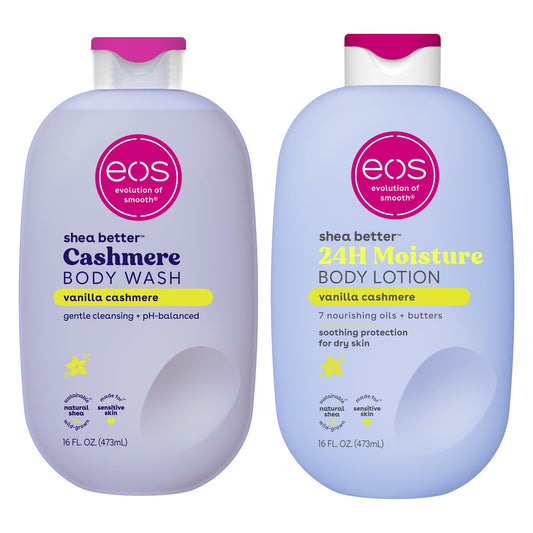 eos Shea Better Body Lotion+ Body Wash, Vanilla Cashmere