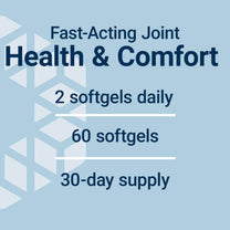 Life Extension Fast Acting Relief, Black Sesame Seeds, Turmeric, Boswellia, Joint Support Supplement, Quick Relief for discomfort in Bones, Joints & Muscles, Gluten-Free, Non-GMO, 60 softgels