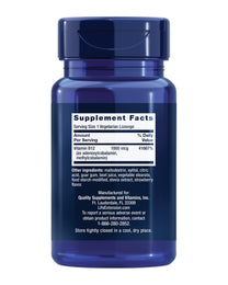 Life Extension B12 Elite, adenosylcobalamin, methylcobalamin, Two Active Forms for Brain Health & Dopamine Production, Non-GMO, Gluten-Free, Vegetarian, 60 lozenges