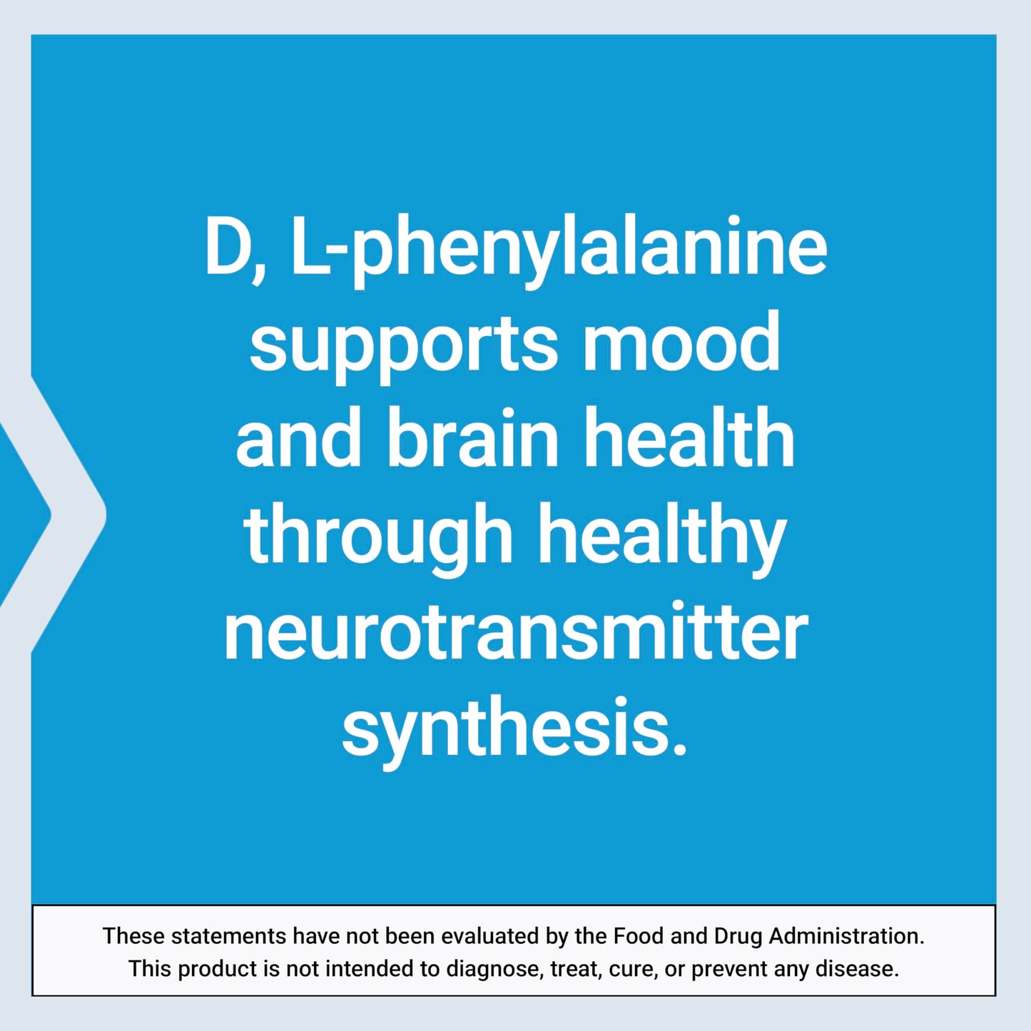 Life Extension D, L-Phenylalanine Capsules, 500 mg – Supports Mood Health, Promotes Neurotransmitter Health – Gluten-Free, Non-GMO, Vegetarian – 100 Capsules
