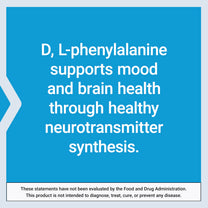 Life Extension D, L-Phenylalanine Capsules, 500 mg – Supports Mood Health, Promotes Neurotransmitter Health – Gluten-Free, Non-GMO, Vegetarian – 100 Capsules