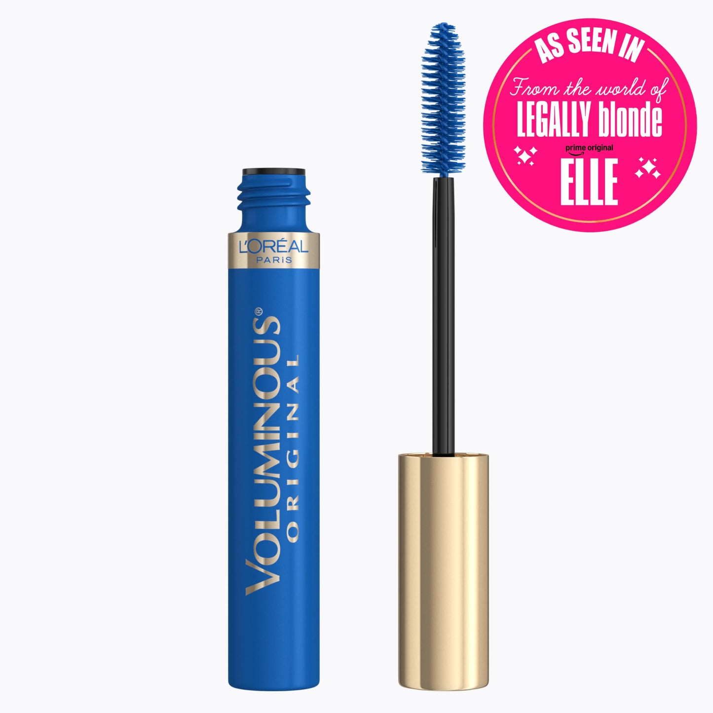 L’Oreal Paris Original Voluminous Mascara, Building Mascara Volume and Length Formula, Washable, Cobalt, 0.26 Fl Oz., 1 Count