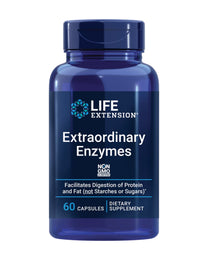 Life Extension Extraordinary Enzymes, 60 Capsules