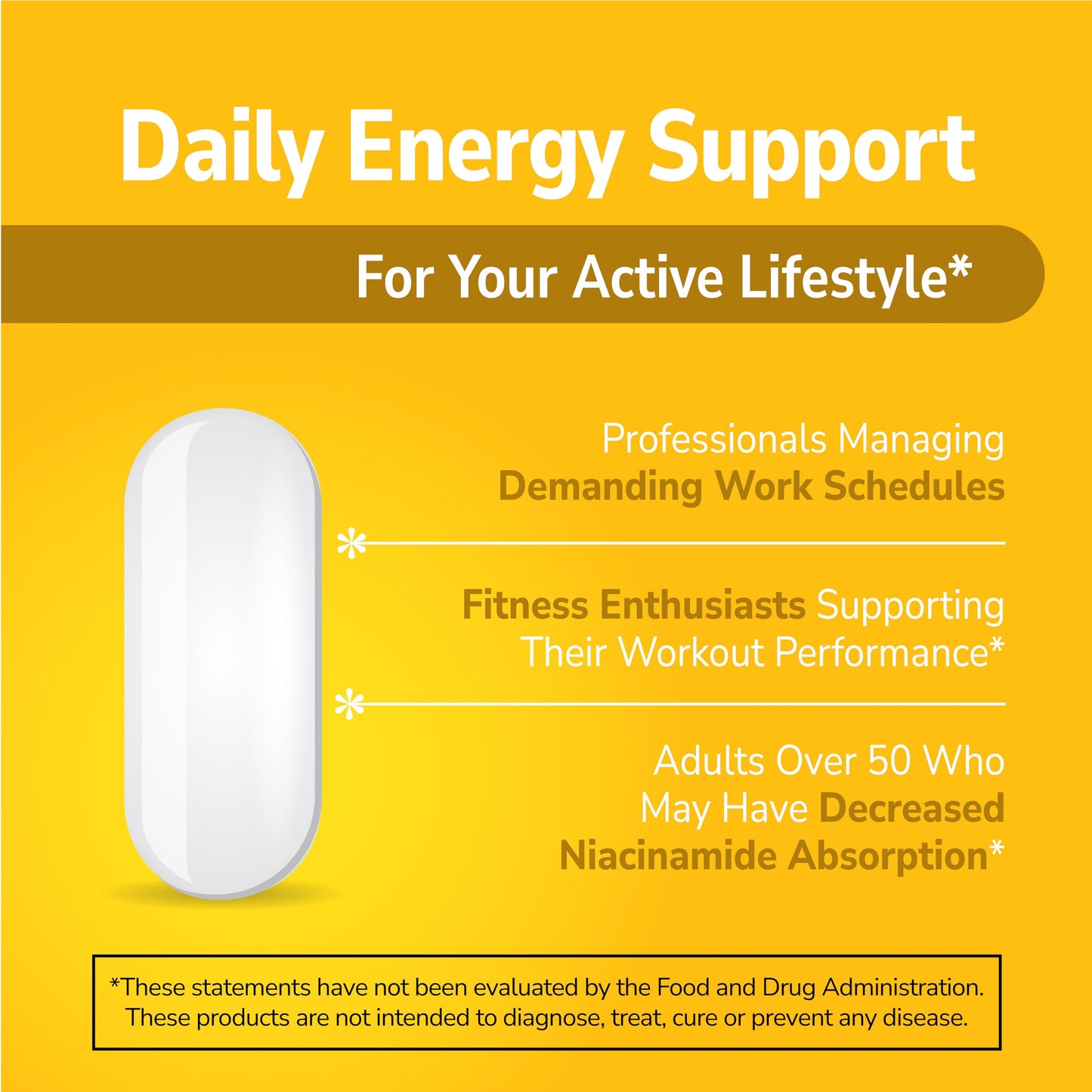 21st Century Niacinamide 500mg Prolonged Release, No Flush, 110 Count