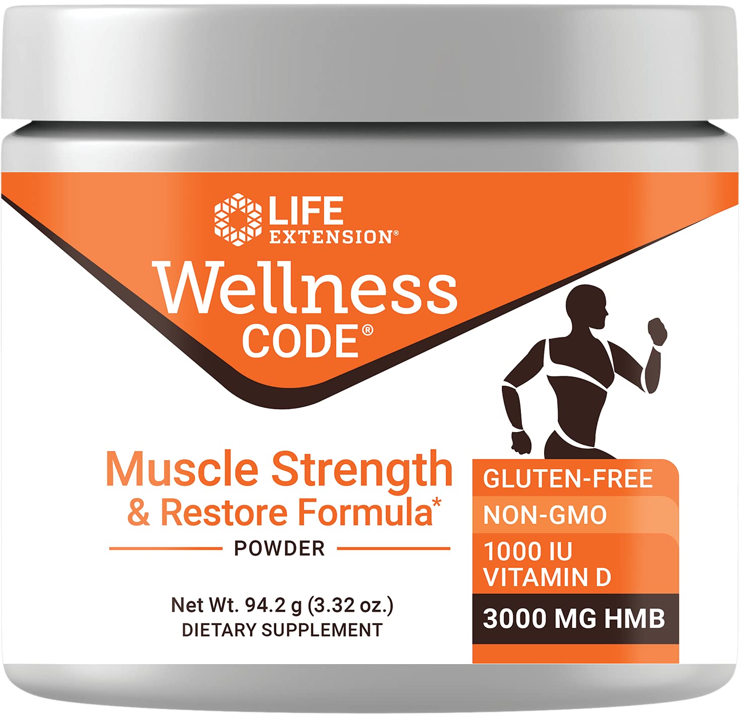 Life Extension Wellness Code Muscle Strength & Restore Formula, 94.2 Grams
