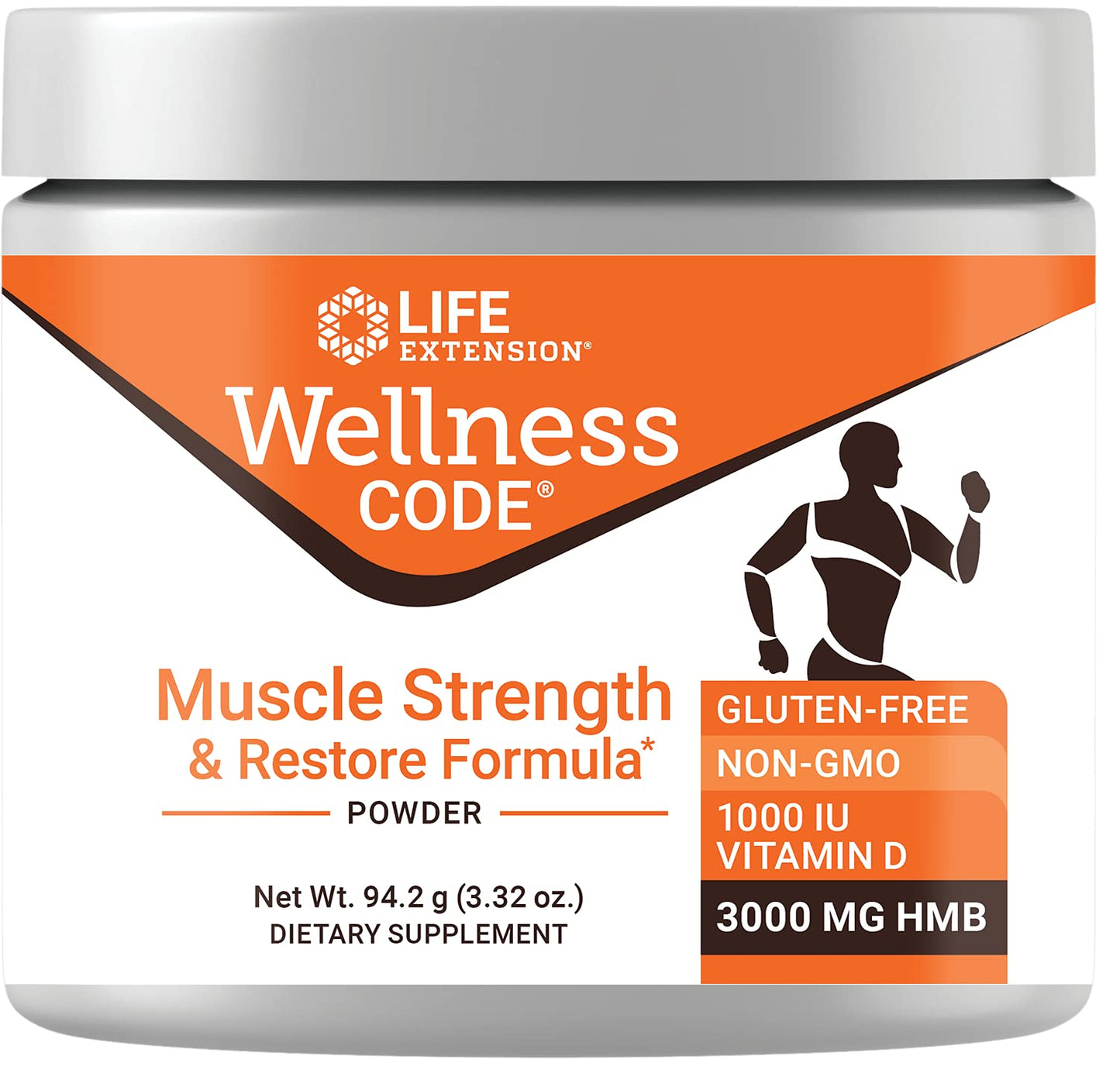Life Extension Wellness Code Muscle Strength & Restore Formula, 94.2 Grams