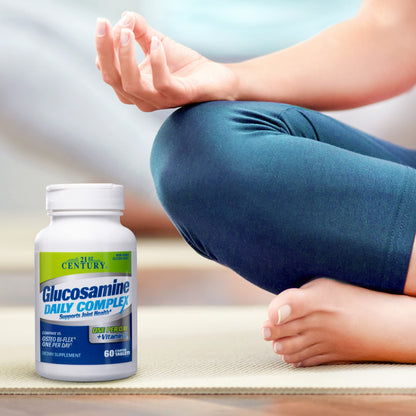 21st Century Glucosamine Daily Complex Plus D Tablets, Joints, 60 Count