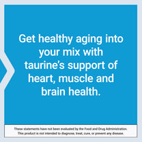 Life Extension Taurine Powder – Healthy Cardiovascular Support, Promotes Brain Health, Healthy Aging, and Muscle and Exercise Recovery – Gluten-Free, Non-GMO, Vegetarian – 300 Grams