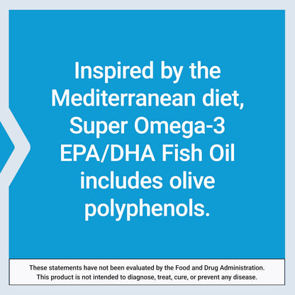 Life Extension Super Omega-3 EPA/DHA Fish Oil, 60 Softgels