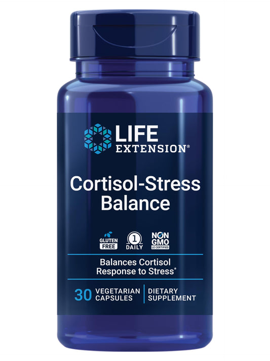 Life Extension Cortisol-Stress Balance, 30 Capsules