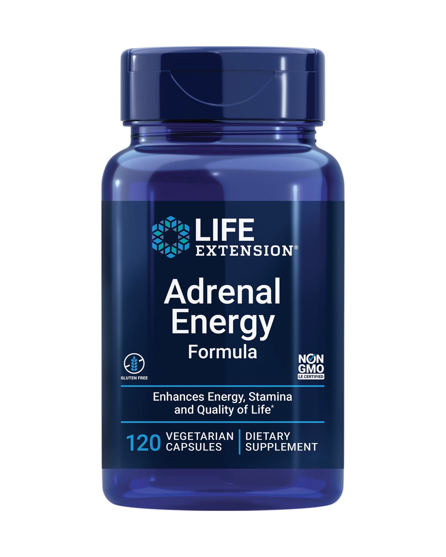 Life Extension Adrenal Energy Formula, 120 Capsules
