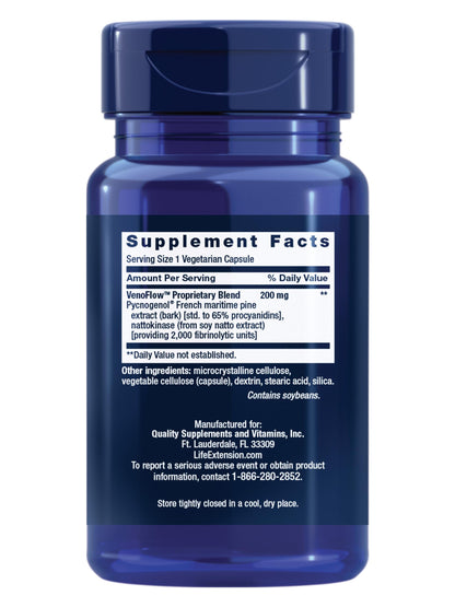 Life Extension VenoFlow, 30 Capsules