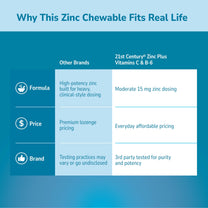21st Century Zinc Chewable Withc & B6 - Cherry, 90 Count