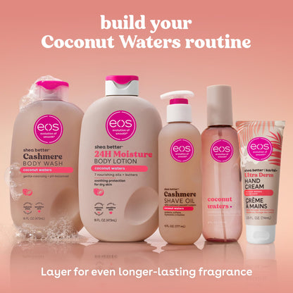 eos Shea Better Hand Cream - Coconut Hand Lotion and Skin Care | Instant Hydration + Lasting Protection | 2.5 oz