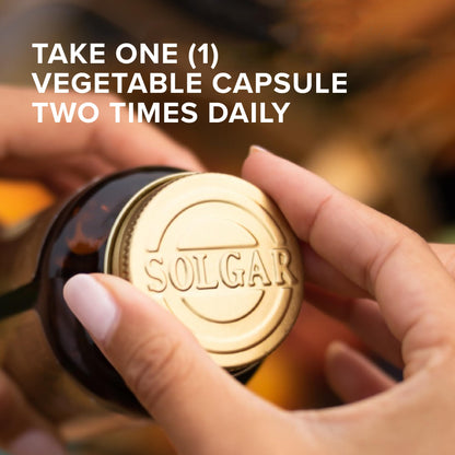 Solgar DLPA 500 mg, 100 Vegetable Capsules - Free Form DL-Phenylalanine