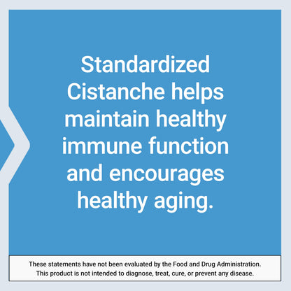 Life Extension Standardized Cistanche, C. tubulosa, Vitamin C, Immune Support, Blood Pressure Support, Cardiovascular Health, Healthy Aging, Gluten Free, Non-GMO, Vegetarian, 30 Capsules
