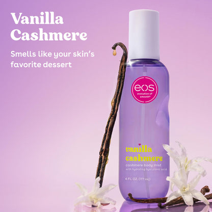 eos Cashmere Body Mist- Vanilla, Body Spray for Women, Vegan, 6 fl oz