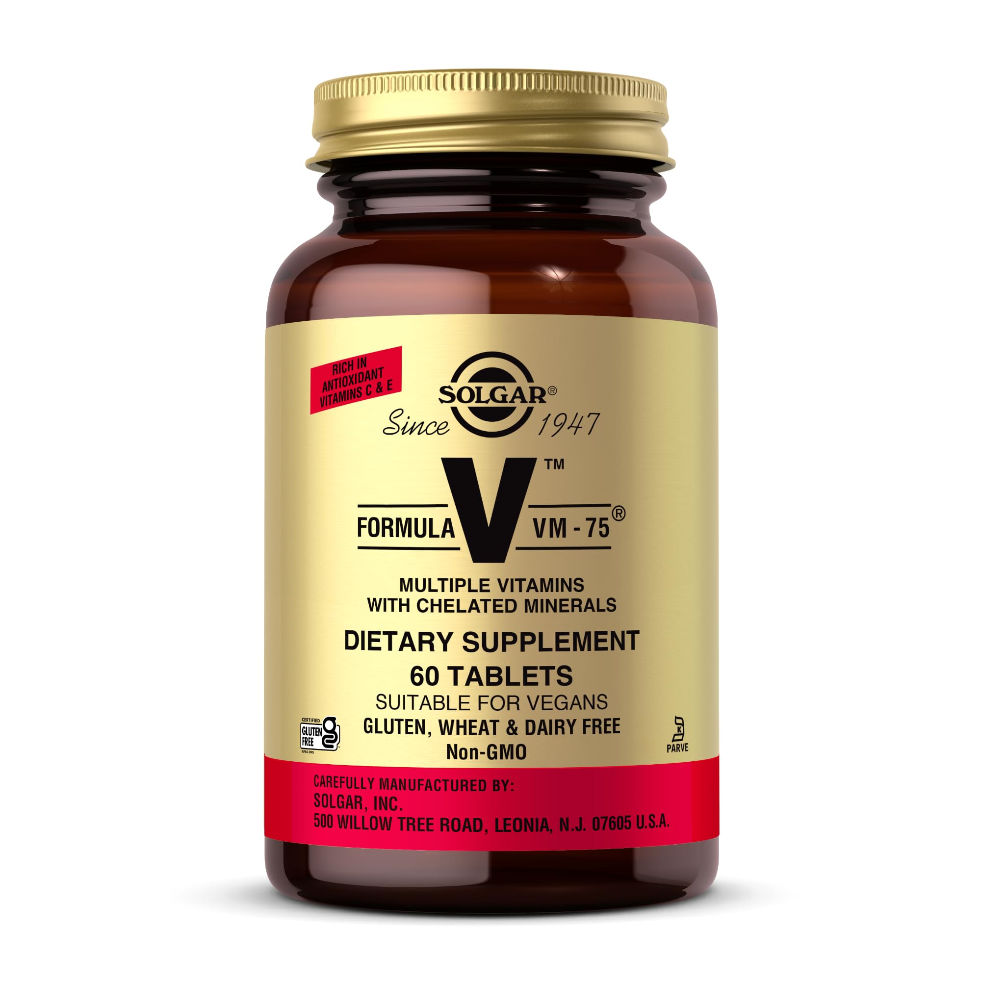 Formula VM-75 Solgar 60 Tabs