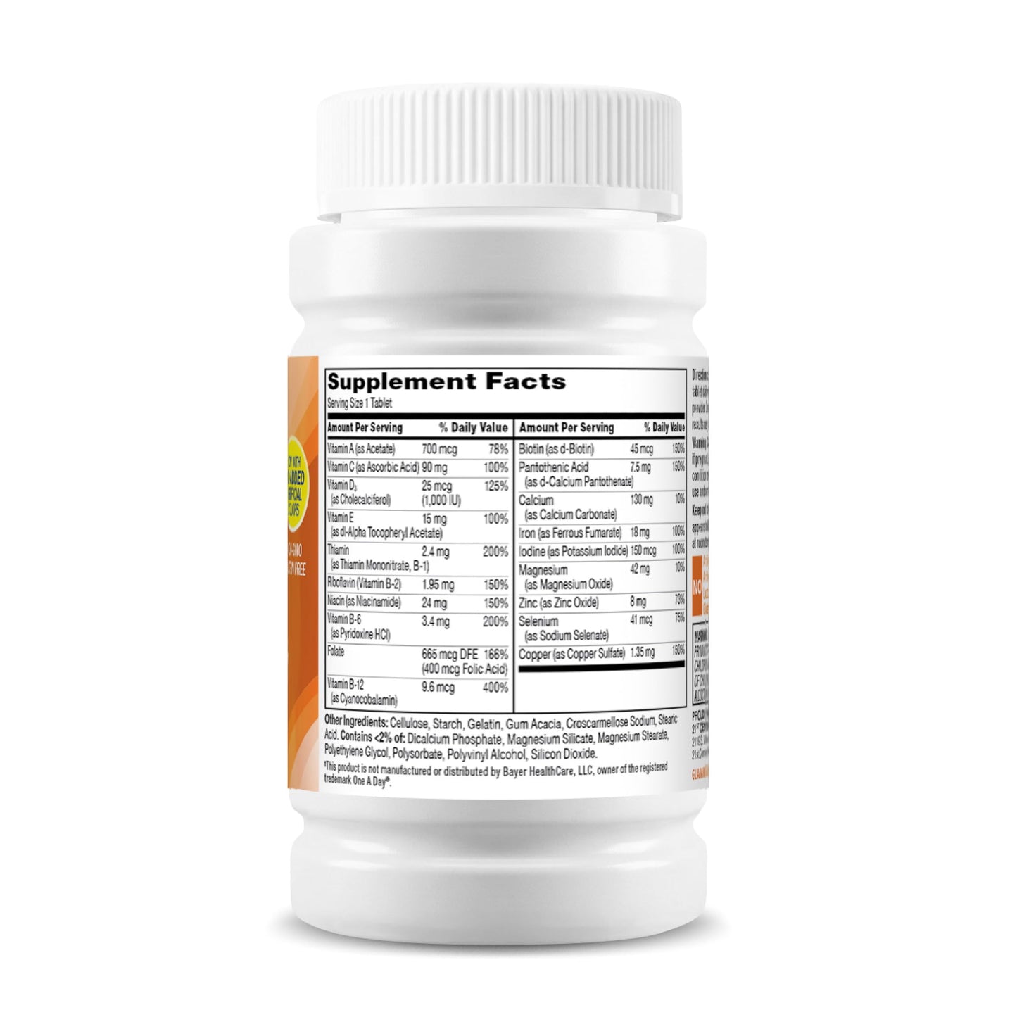 21st Century One Daily Women's Multivitamin Tablets, 100 Count