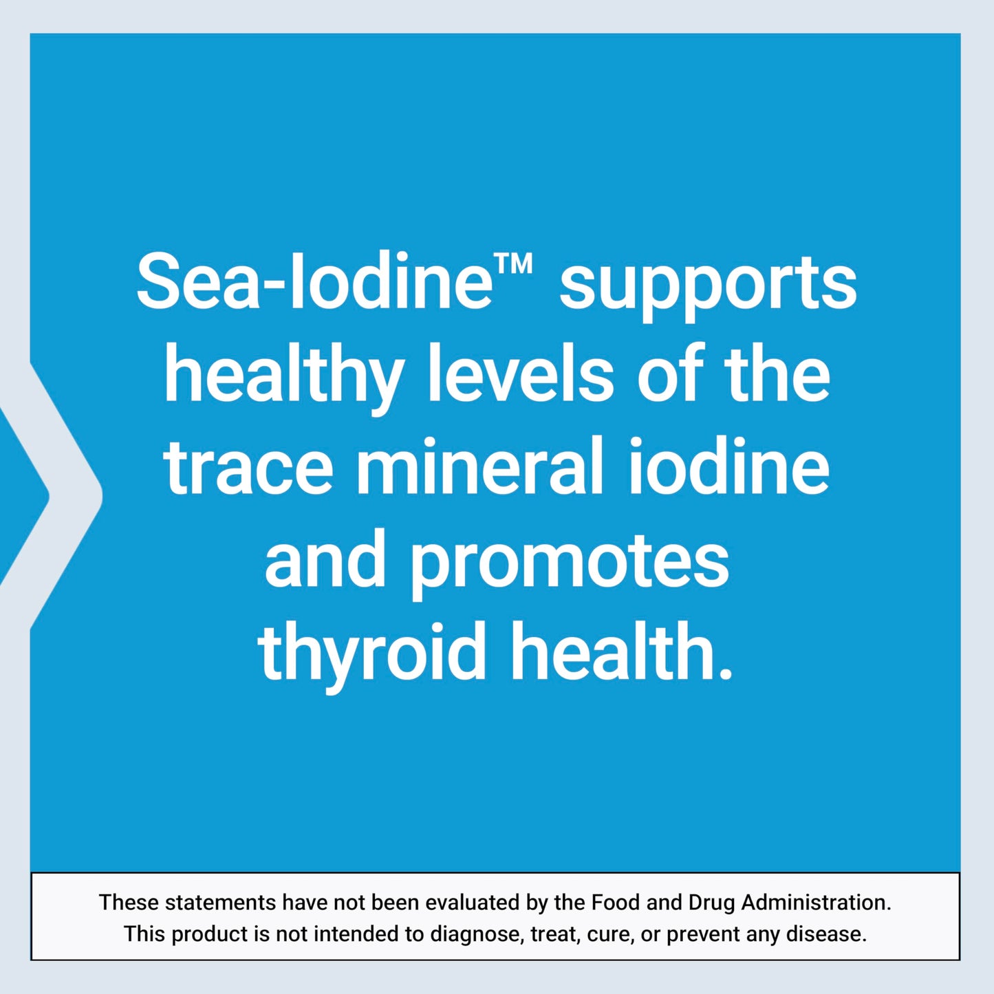 Life Extension Sea-Iodine™, kelp and bladderwrack-derived Iodine, Supports Healthy Levels of This Essential Nutrient for Thyroid Health and Beyond, Non-GMO, Gluten-Free, Vegetarian, 60 Capsules