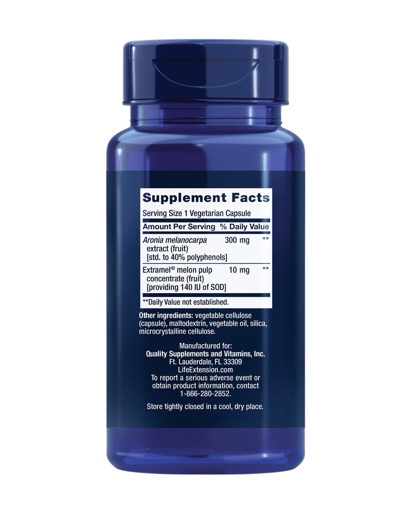 Life Extension SOD Booster, Promotes SOD (Superoxide dismutase) Production for Liver Health & Detox, Helps Protect Cells from Cellular Stress, Gluten-Free, Non-GMO, Vegetarian, 30 Capsules