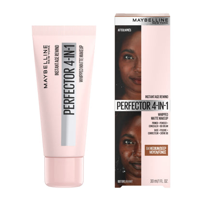 Maybelline Instant Age Rewind Instant Perfector 4-In-1 Matte Makeup, 04 Medium/Deep, 1 Count