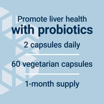 Life Extension FLORASSIST® Liver Restore™, Liver Health probiotics, prebiotics, Liver Support, Healthy Liver enzymes, Gluten-Free, Non-GMO, Vegetarian, 60 Capsules