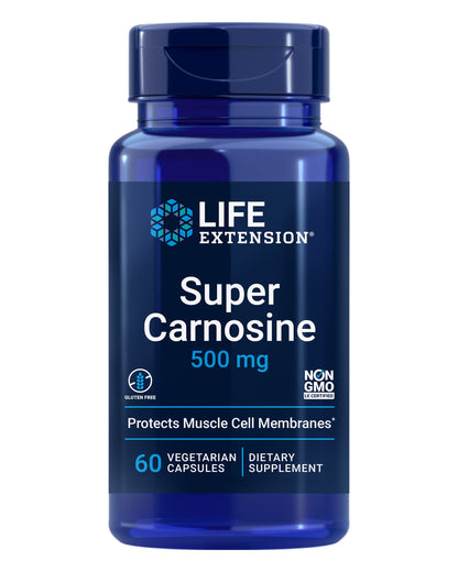 Life Extension Super Carnosine, Heart Health, 60 Capsules