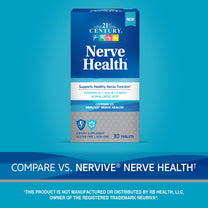 21st Century Nerve Health, Alpha Lipoic Acid 300mg with B Vitamins, 30ct