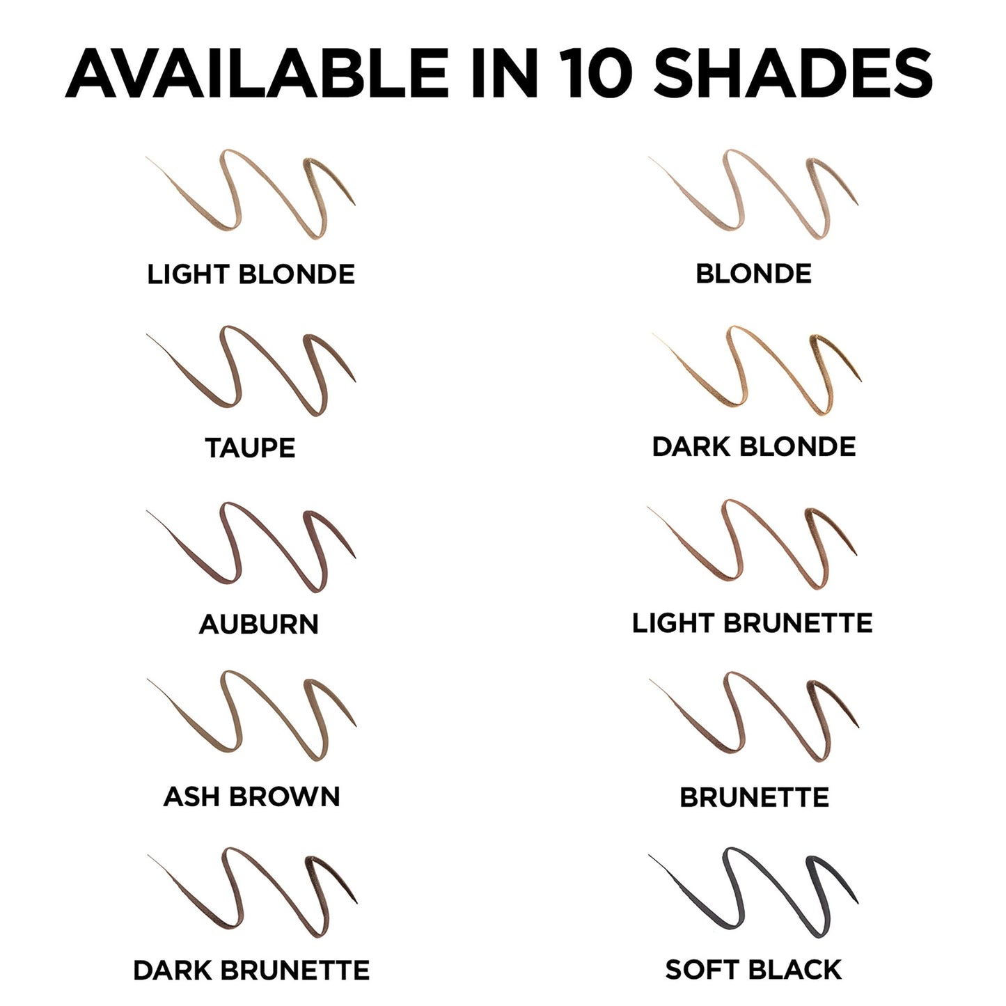 L'Oreal Paris Makeup Brow Stylist Definer Waterproof Eyebrow Pencil, Ultra-Fine Mechanical & Retractable Brow Pencil, Draws Tiny Brow Hairs & Fills in Sparse Areas & Gaps, Dark Brunette, 0.003 oz.