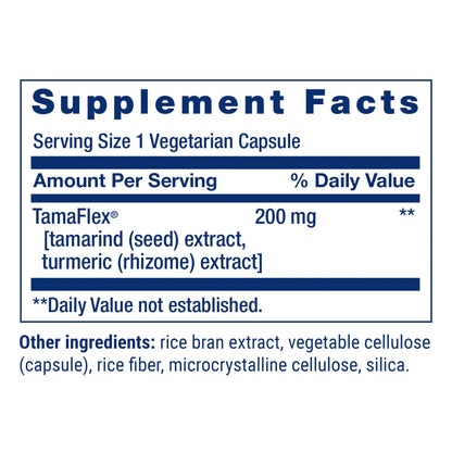 Life Extension Joint Mobility, relieves Minor Knee discomfort & Improves Range of Motion, Turmeric & Tamarind, Gluten-Free, Non-GMO, Vegetarian, 60 Capsules