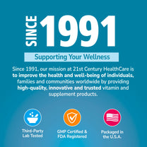 21st Century Calcium 1200mg Plus D3 Liquid-Filled Softgels, 90 Count