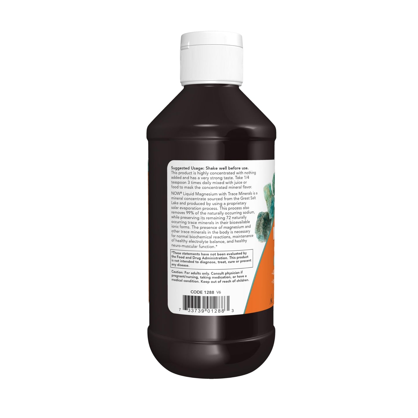 NOW Supplements, Liquid Magnesium with Trace Mineral, Nervous System Support*, 8-Ounce