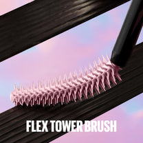 Maybelline Lash Sensational Sky High Waterproof Mascara Makeup, Volumizing, Lengthening, Defining, Curling, Multiplying, Buildable Formula, Brownish Black, 1 Count (Pack of 2)