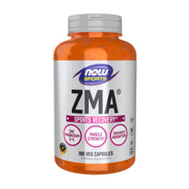 NOW Foods Sports Nutrition, ZMA (Zinc, Magnesium and Vitamin B-6), Enhanced Absorption, Sports Recovery*, 180 Capsules
