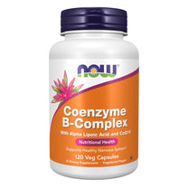 Now Supplements, Co-Enzyme B Complex with ALA and CoQ10, 120 Veg Caps