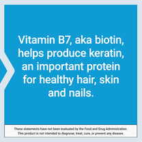 Life Extension Biotin 600 mcg Vitamin B7 Support Supplement for Beautiful Hair, Nails & Beyond – Gluten-Free, Non-GMO - 100 Capsules