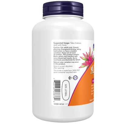 NOW Foods Supplements, ADAM™ Men's Multivitamin with Saw Palmetto, Lycopene, Alpha Lipoic Acid and CoQ10, Plus Natural Resveratrol & Grape Seed Extract, 120 Tablets