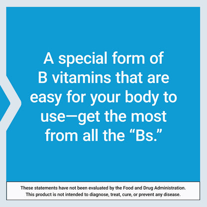 Life Extension BioActive Complete B-Complex, 60 Vegetarian Capsules