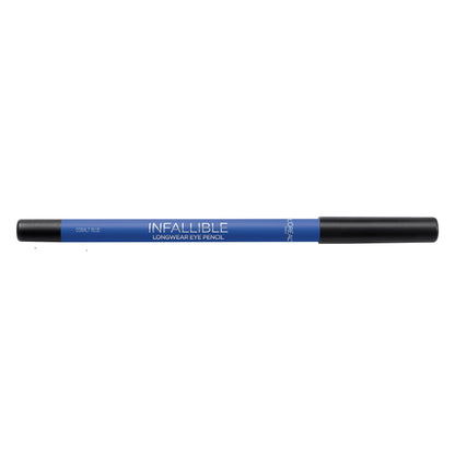 L'Oreal Paris Makeup Infallible Pro-Last Pencil Eyeliner, Waterproof and Smudge-Resistant, Glides on Easily to Create any Look, Cobalt Blue, 0.042 oz.