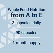 Life Extension Whole Food Multivitamin, Plant-derived Vitamin D3, A, B, C & E, Plus Minerals, Plant extracts, Stay Healthy from Head to Toe, Gluten-Free, Non-GMO, Vegetarian, 90 Capsules